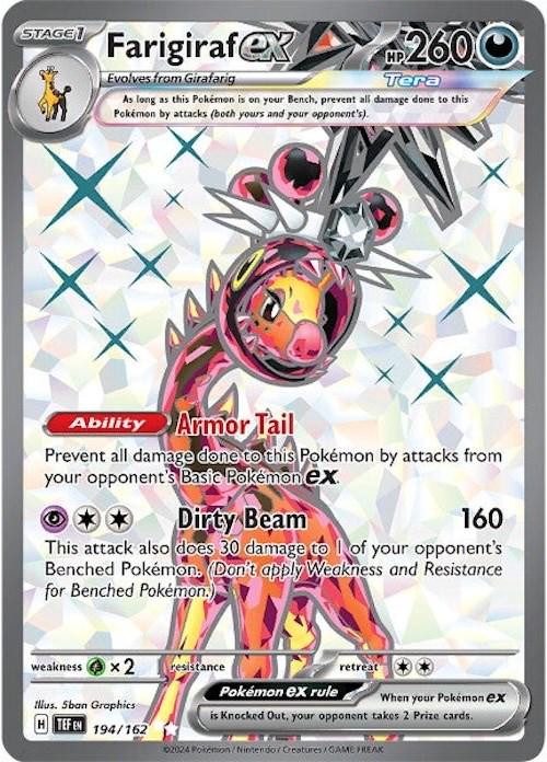 Farigiraf ex #194 Pokémon Temporal Forces