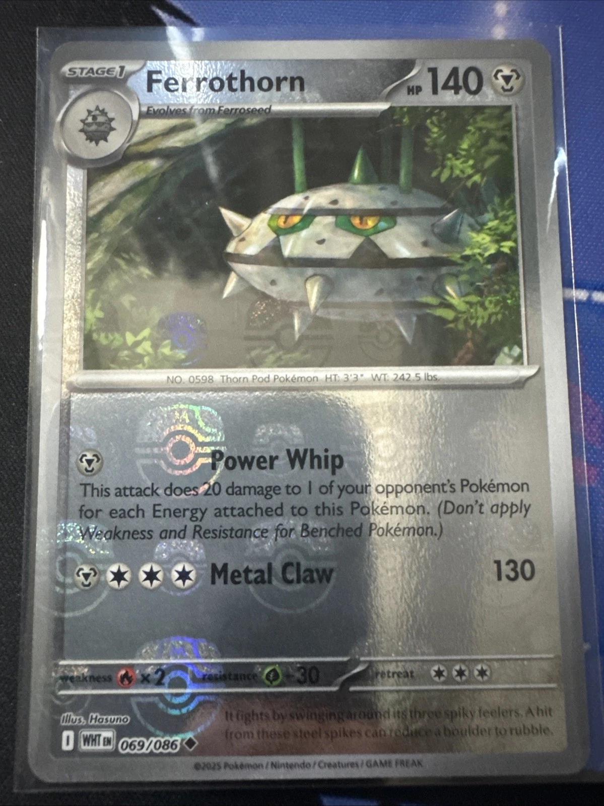 Ferrothorn [Master Ball] #69 Pokemon White Flare