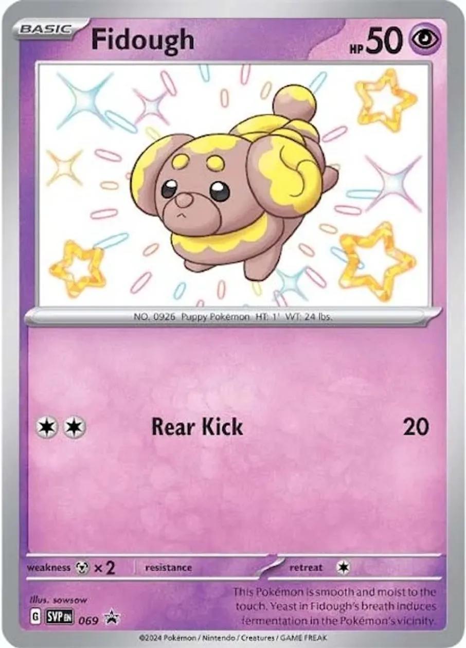 Fidough #69 Pokemon Promo