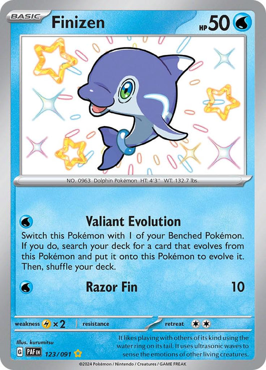 Finizen #123 Pokemon Paldean Fates