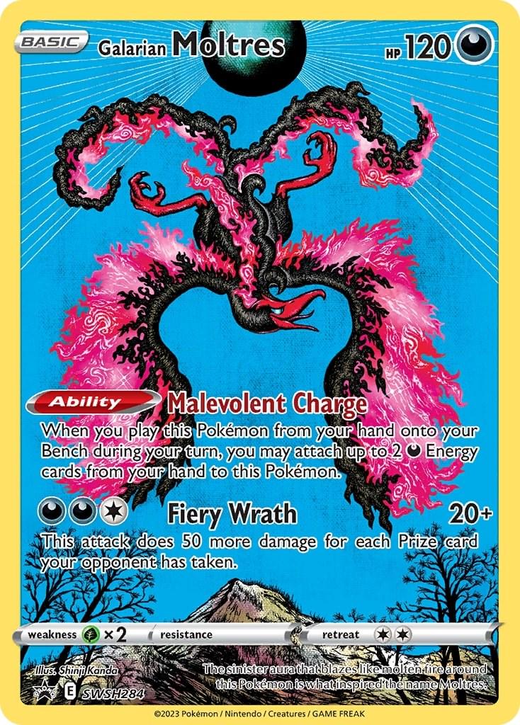 Galarian Moltres #SWSH284 Pokémon Promo