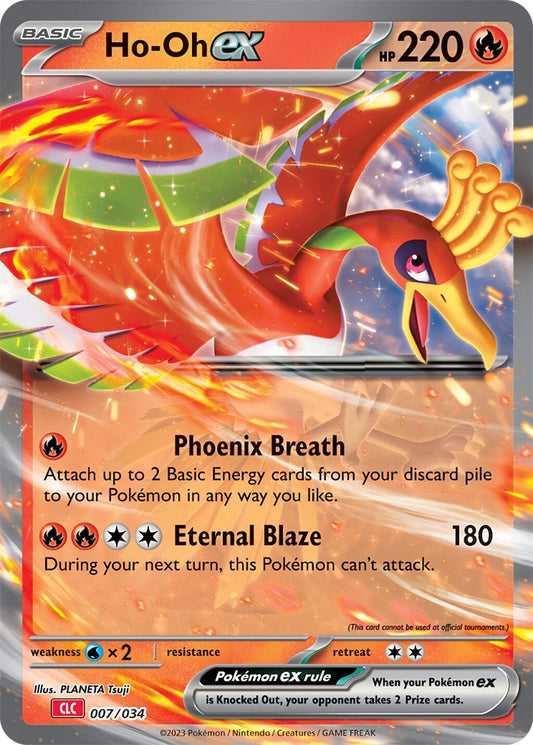 Ho-Oh ex #7 Pokémon TCG Classic: Charizard Deck