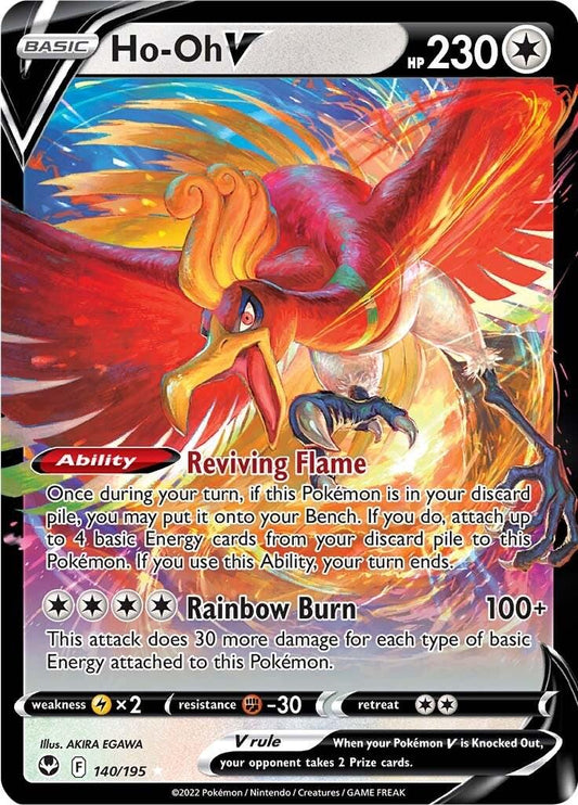 Ho-oh V #140 Pokémon Silver Tempest