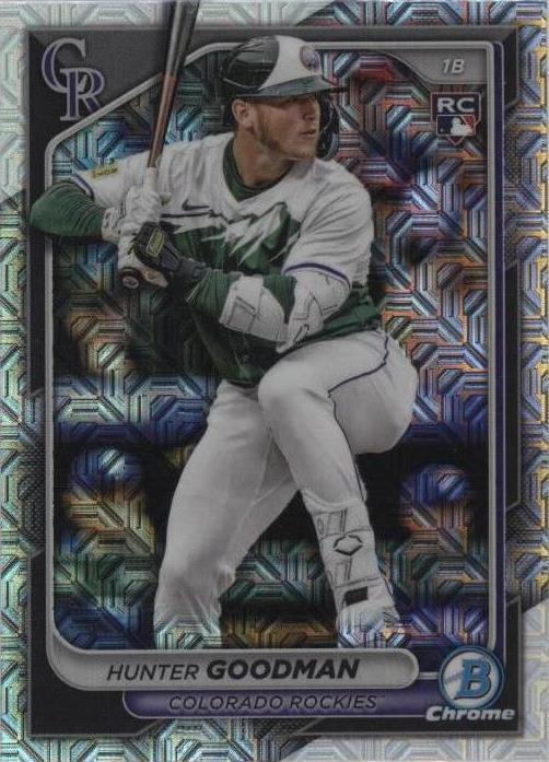 Hunter Goodman [Mojo Refractor] #25 | 2024 Bowman Chrome