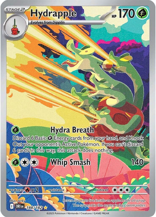Hydrapple #188 Pokemon Destined Rivals