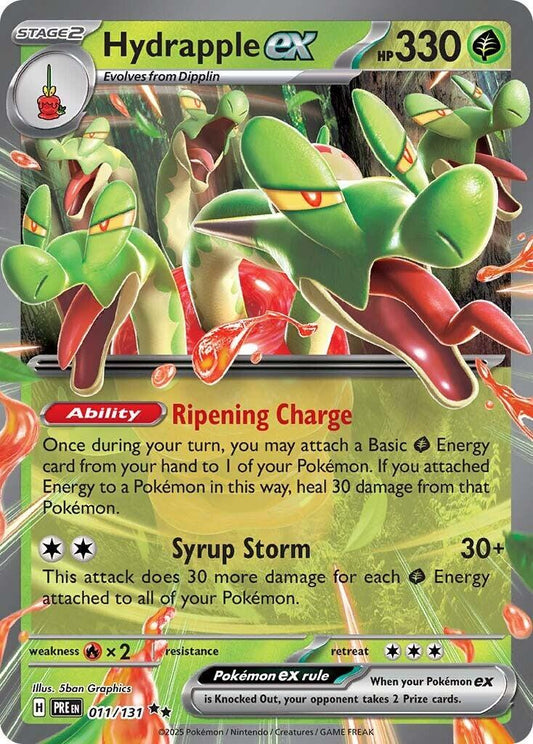 Hydrapple ex #11 Pokemon Prismatic Evolutions