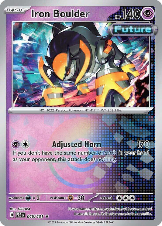 Iron Boulder [Poke Ball] #46 Pokemon Prismatic Evolutions