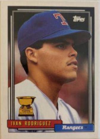 Ivan Rodriguez #78 | 1992 Topps