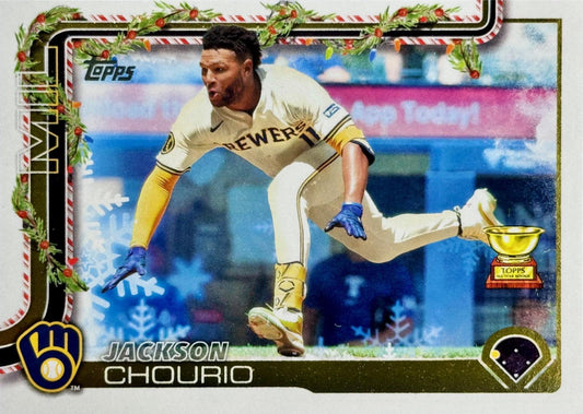 2025 Topps Holiday - Jackson Chourio #H182