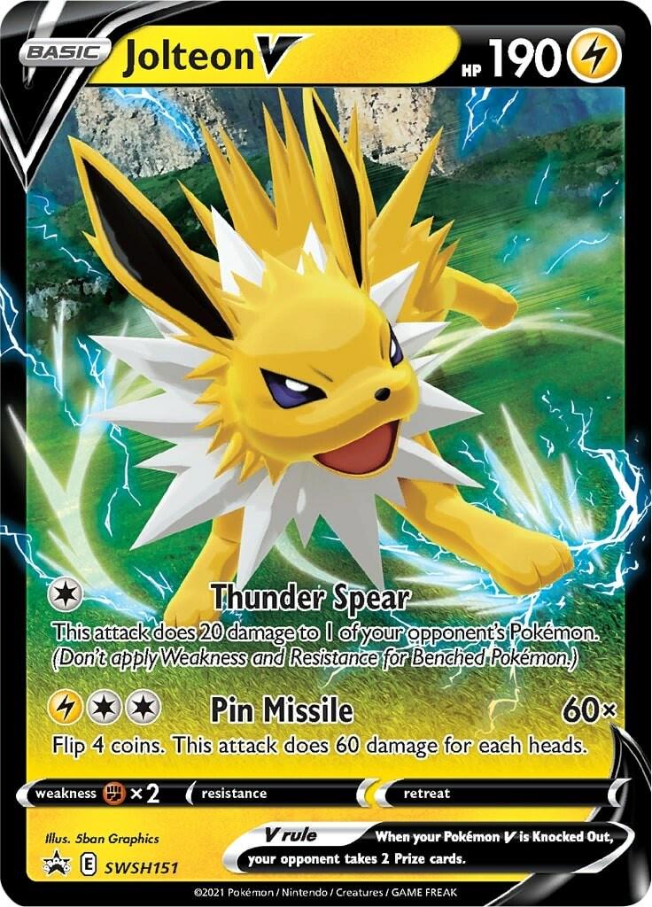 Jolteon V #SWSH151 Pokémon Promo