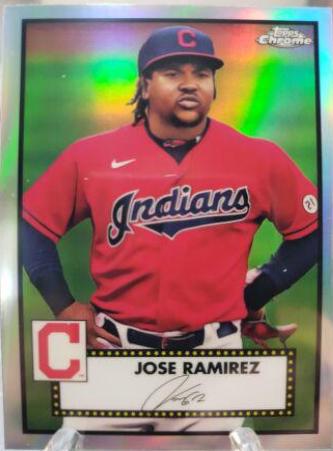 Jose Ramirez [Refractor] #342 | 2021 Topps Chrome Platinum Anniversary