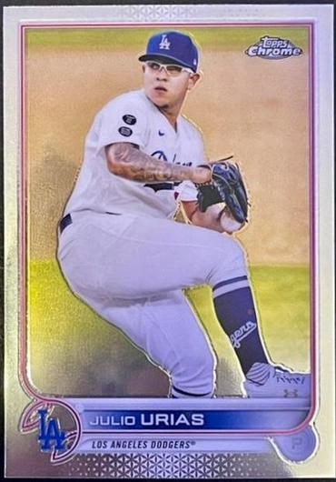 Julio Urias #3 | 2022 Topps Chrome