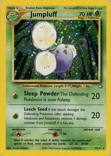 Jumpluff #7 Pokemon Neo Genesis