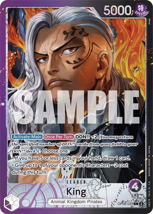 King [Alternate Art] One Piece Two Legends