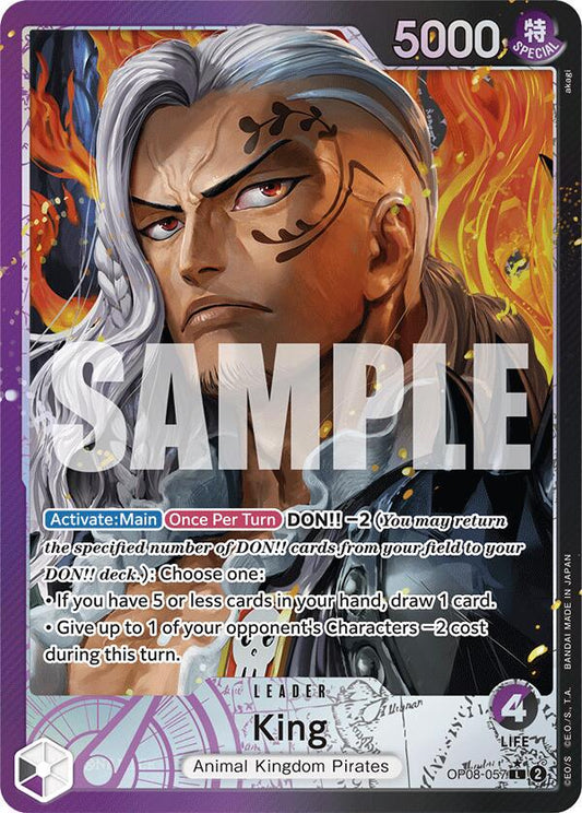 King #08 [Alternate Art] One Piece - Two Legends