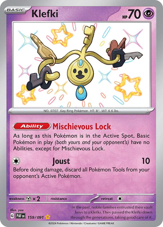 Klefki #159 Pokemon Paldean Fates