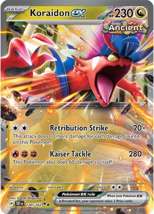 Koraidon ex #120 Pokemon Temporal Forces