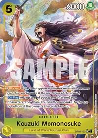 Kouzuki Momonosuke [Alternate Art] One Piece Wings of the Captain