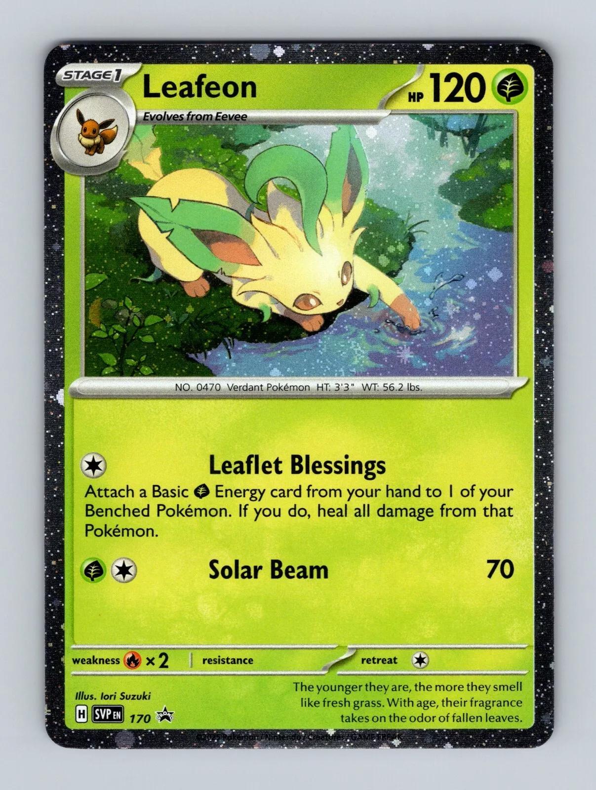Leafeon [Cosmos Holo] #170 Pokémon Promo
