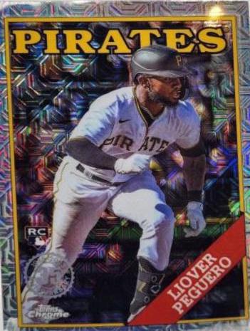 Liover Peguero #T88C-2 | 2023 Topps Silver Pack 1988 Chrome