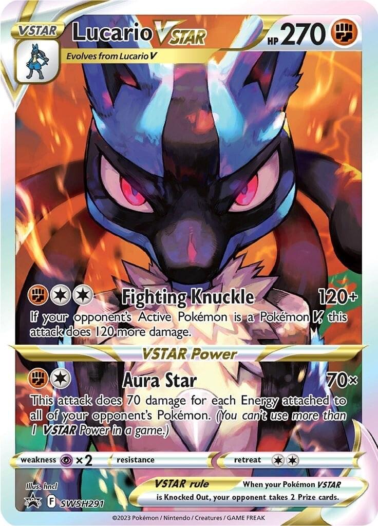 Lucario VSTAR #SWSH291 Pokémon Promo