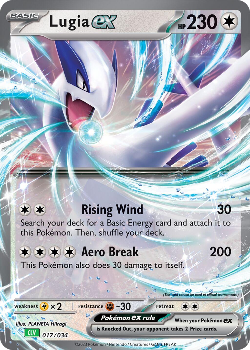 Lugia EX #17 Pokémon TCG Classic: Venusaur Deck