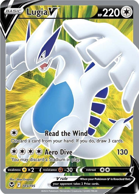 Lugia V #185 Pokemon Silver Tempest