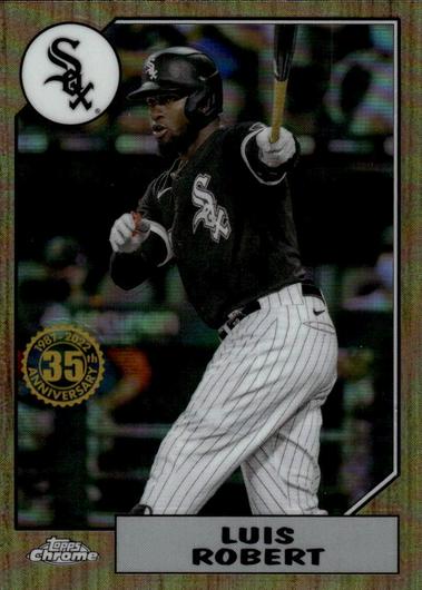 Luis Robert #87BC-12 | 2022 Topps Chrome 1987