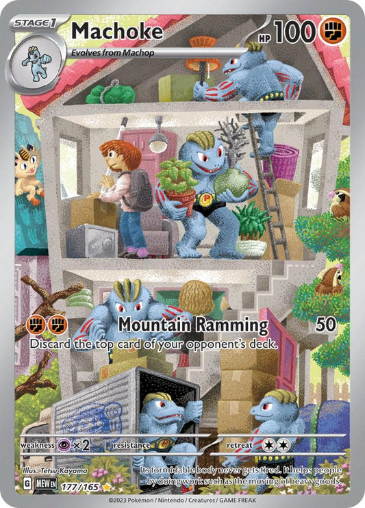 Machoke #177 Pokémon Scarlet & Violet 151