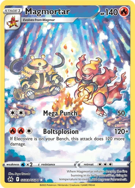 Magmortar #GG03 Pokemon Crown Zenith