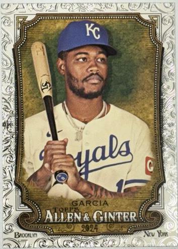 Maikel Garcia [Foil Filagree] #344 | 2024 Topps Allen & Ginter
