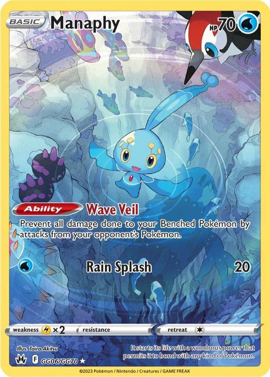 Manaphy #GG06 Pokemon Crown Zenith