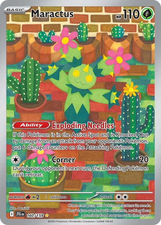 Maractus #160 Pokemon Journey Together