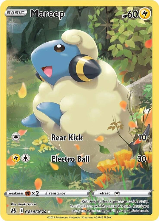 Mareep #GG34 Pokemon Crown Zenith