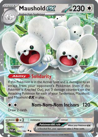 Maushold ex [Holo] #155 Pokemon Paradox Rift