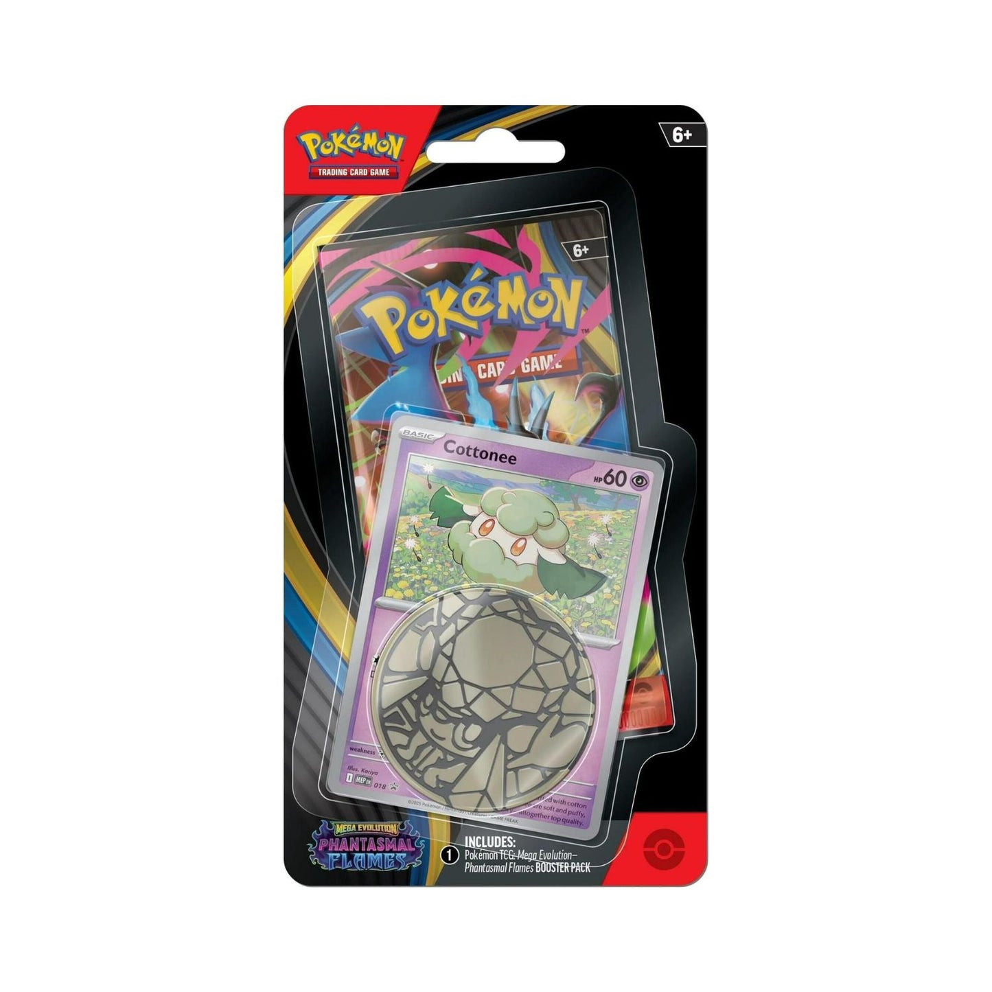 Mega Evolutions-Phantasmal Flames Single Pack Blister [Cottonee]