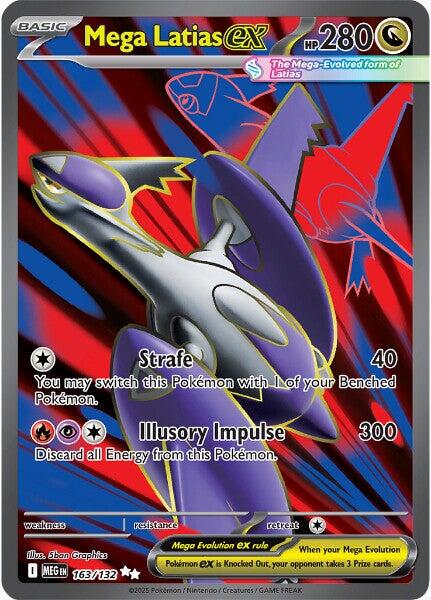 Mega Latias ex #163 Pokemon Mega Evolution