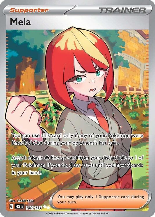 Mela #140 Pokemon Prismatic Evolutions