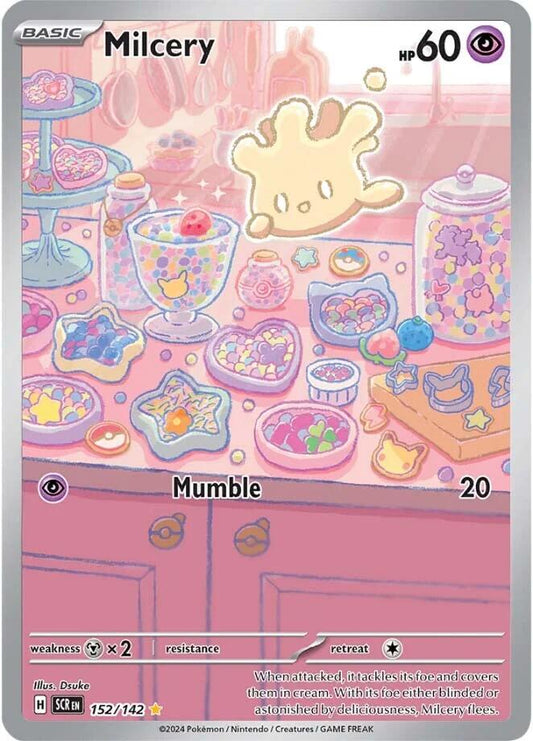 Milcery #152 Pokemon Stellar Crown
