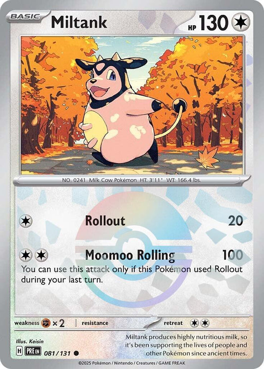 Miltank [Poke Ball] #81 Pokemon Prismatic Evolutions