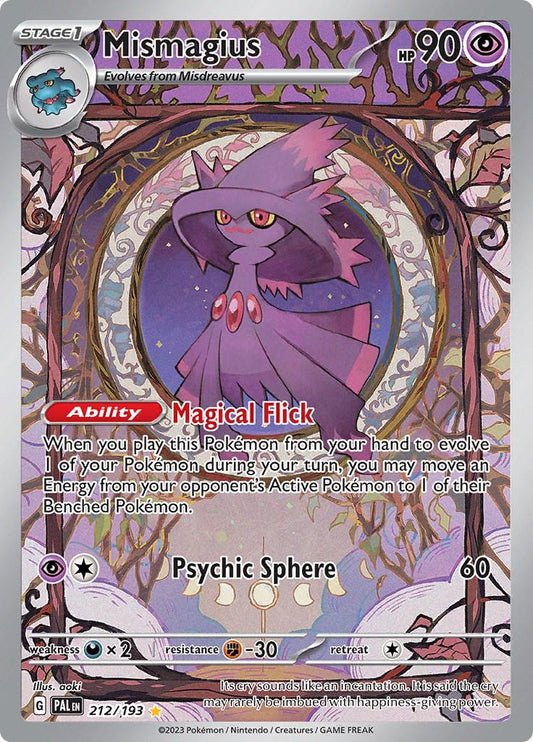 Mismagius #212 Pokemon Paldea Evolved