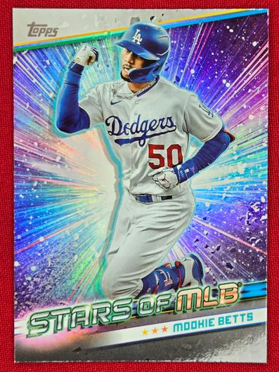 Mookie Betts #SMLB-9 | 2024 Topps Stars of MLB