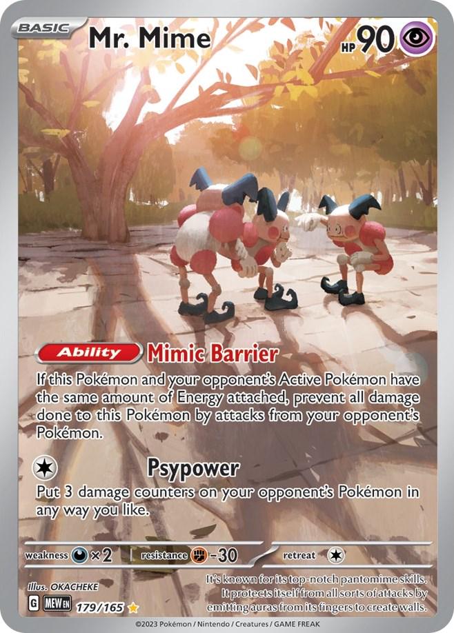 Mr. Mime #179 Pokémon Scarlet & Violet 151