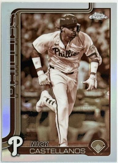 Nick Castellanos [Sepia] #226 | 2025 Topps Chrome