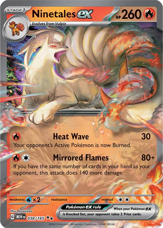 Ninetales ex #38 Pokemon Scarlet & Violet 151