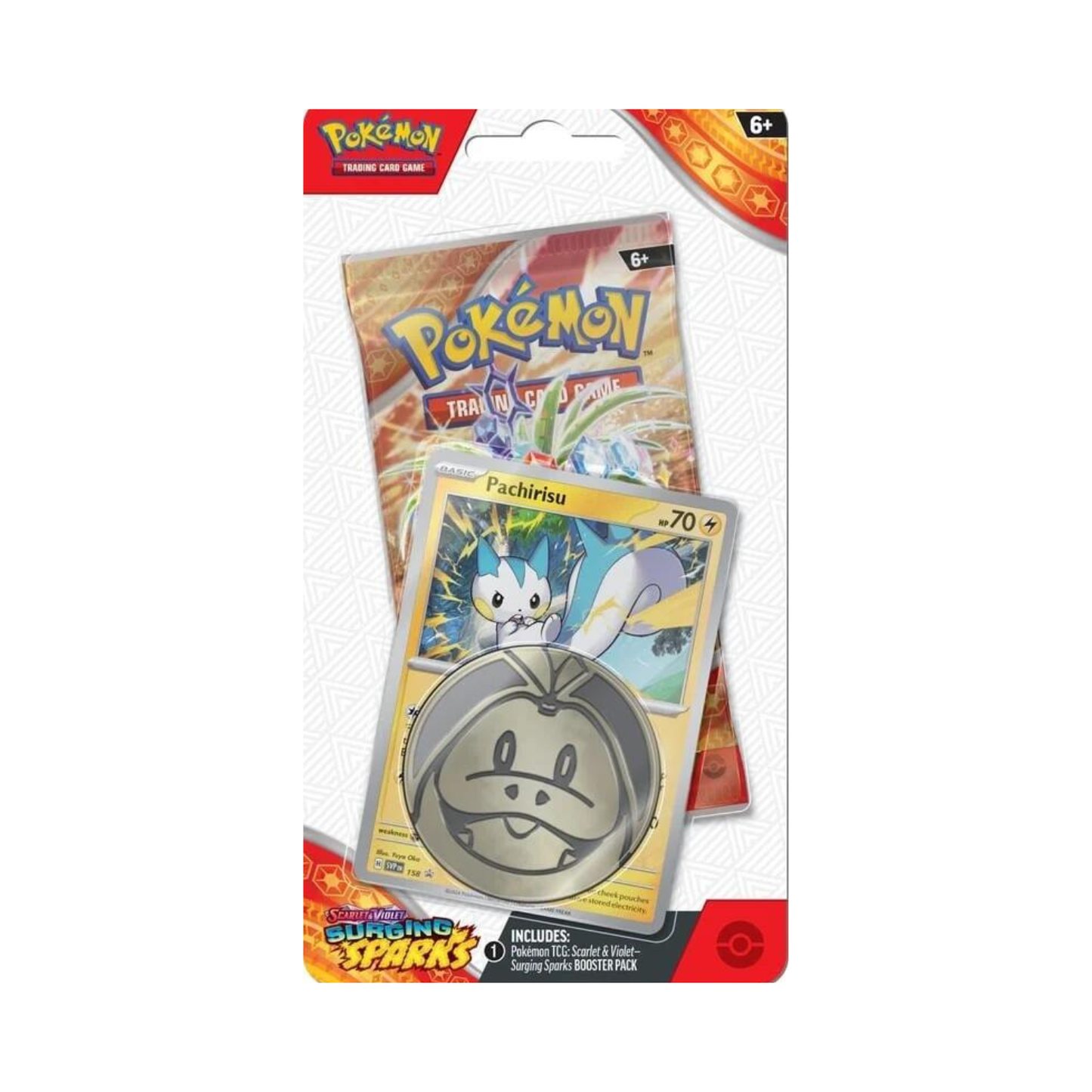 Scarlet & Violet-Surging Sparks Single Pack Blister [Pachirisu]