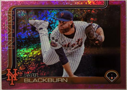 Paul Blackburn [Pink Foil] #329 | 2025 Topps