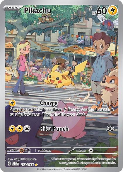 Pikachu #173 Pokemon Scarlet & Violet 151