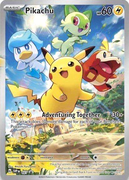 Pikachu [Paldea] #27 Pokémon Promo