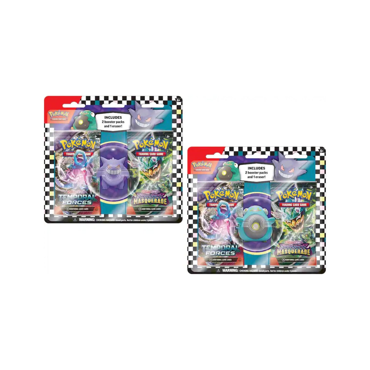 Pokémon - Back to School Eraser Blister 2024 [Styles May Vary]